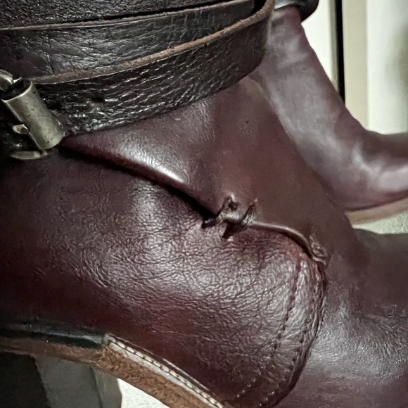 A.S.98 Dark Brown Ankle Boots - Picture 8 of 16
